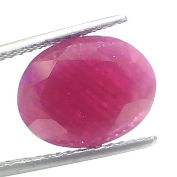 7.86 Ct Certified Unheated Untreated Natural New Burma Ruby