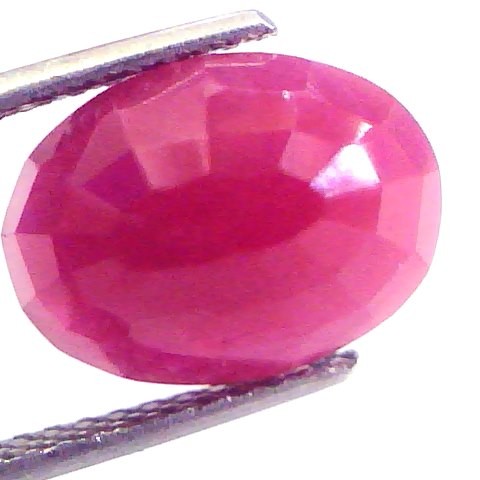 7.85 Ct Untreated Natural Old Burma Ruby Gemstone Manik