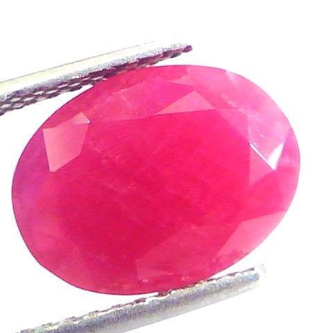 7.85 Ct Untreated Natural Old Burma Ruby Gemstone Manik