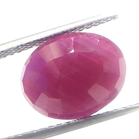 7.96 Ct Certified Unheated Untreated Natural New Burma Ruby