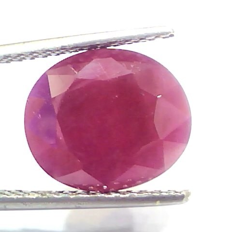 8.14 Ct GII Certified Unheated Untreated Natural New Burma Ruby