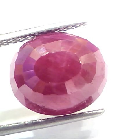 8.14 Ct GII Certified Unheated Untreated Natural New Burma Ruby