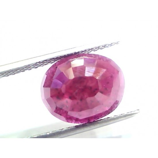 8.15 Ct GII Certified Unheated Untreated Natural New Burma Ruby