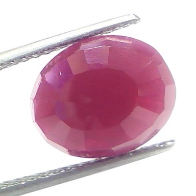 8.30 Ct Certified Unheated Untreated Natural New Burma Ruby