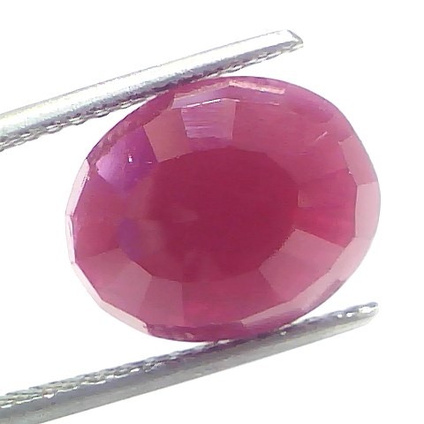 8.30 Ct Certified Unheated Untreated Natural New Burma Ruby
