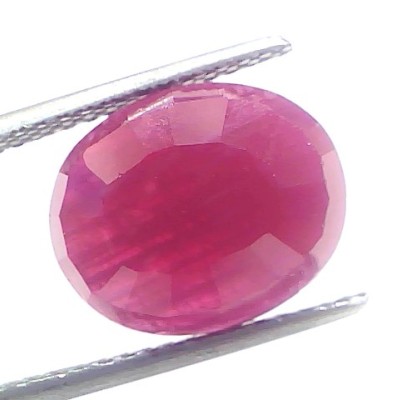 8.98 Ct Certified Unheated Untreated Natural New Burma Ruby