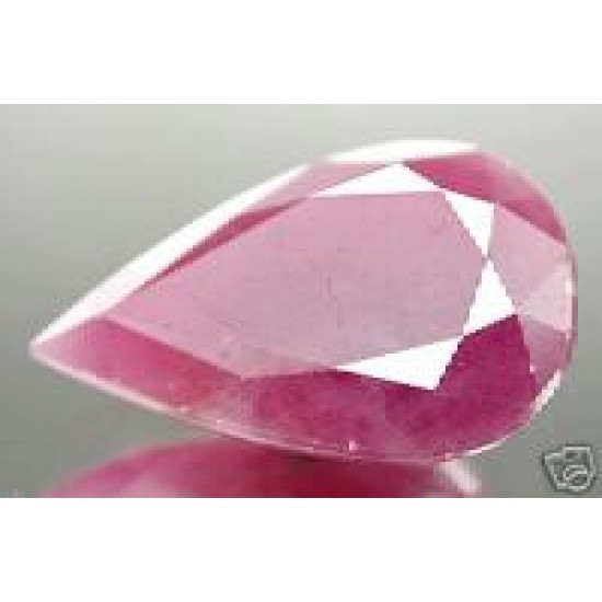Huge 16.11 Carat Pear Shaped Natural Ruby Gemstones