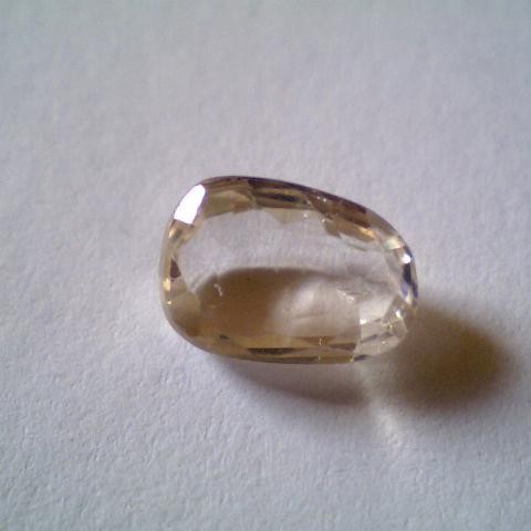 1.74 Ct Unheated Untreated Natural Ceylon White Sapphire 1.74 Ct Unheated Untreated Natural Ceylon White Sapphire