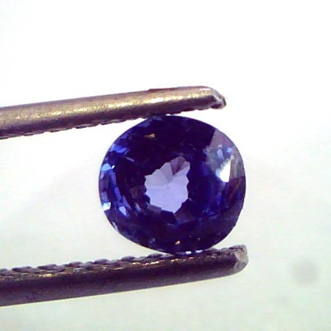 0.80 Ct Unheated Untreated Natural Ceylon Blue Sapphire Neelam