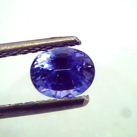 0.90 Ct Unheated Untreated Natural Ceylon Blue Sapphire Neelam