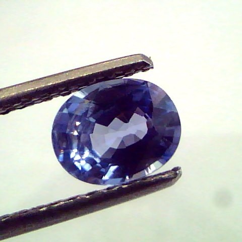 1.23 Ct Unheated Untreated Natural Ceylon Blue Sapphire Neelam