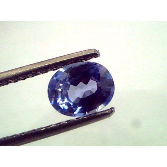 1.23 Ct Unheated Untreated Natural Ceylon Blue Sapphire Neelam