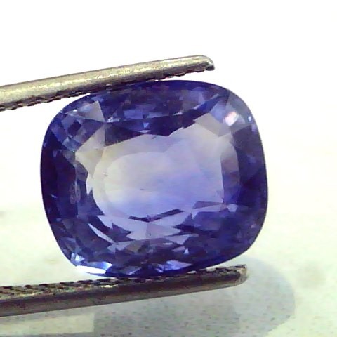 Huge 10.25 Ct Unheated Untreated Natural Ceylon Blue Sapphire