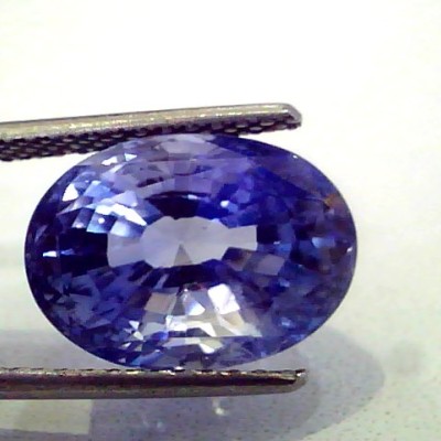 Huge 11.48 Ct IGI Certified Unheated Untreated Burma Blue Sapphire AA