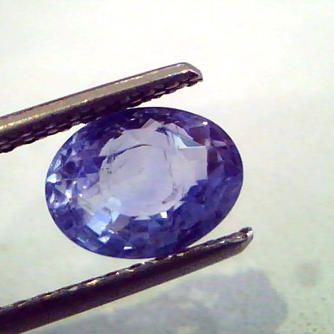 2.38 Ct Unheated Untreated Natural Ceylon Blue Sapphire Neelam ++