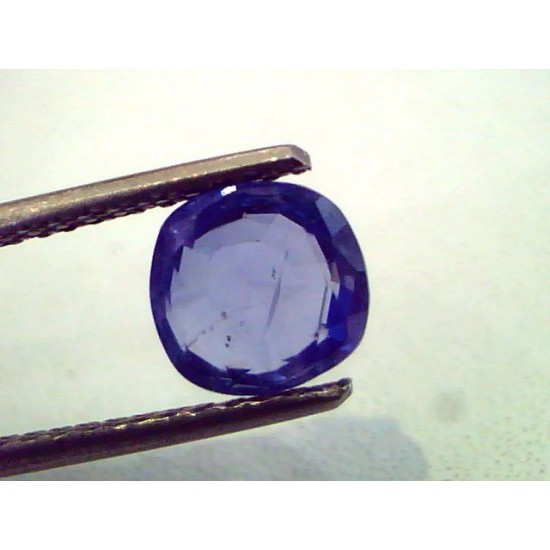 2.46 Ct Unheated Untreated Natural Ceylon Blue Sapphire Neelam