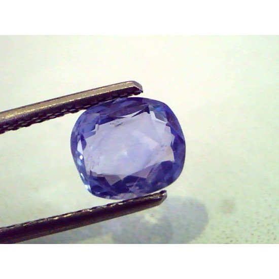 2.41 Ct Unheated Untreated Natural Ceylon Blue Sapphire Neelam ++