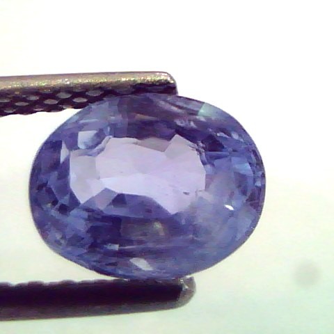 2.84 Ct Unheated Untreated Natural Ceylon Blue Sapphire Neelam