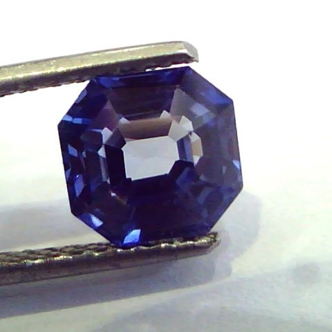2.87 Ct IGI Certified Unheated Untreated Natural Burma Blue Sapphire