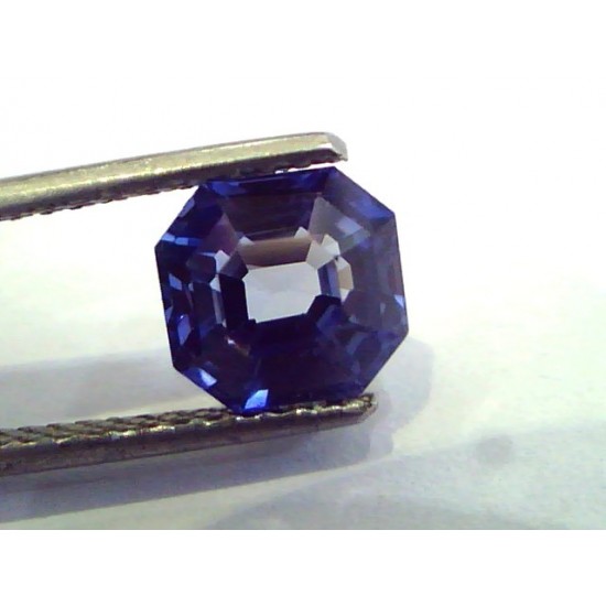 2.87 Ct IGI Certified Unheated Untreated Natural Burma Blue Sapphire