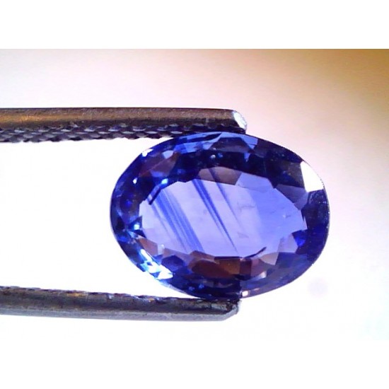 3 Ct Untreated Natural Ceylon Blue Sapphire Neelam Gemstone