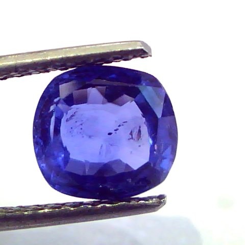 3.08 Ct IGI Certified Unheated Untreated Natural Ceylon Blue Sapphire