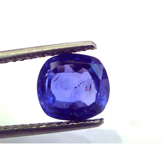 3.08 Ct IGI Certified Unheated Untreated Natural Ceylon Blue Sapphire
