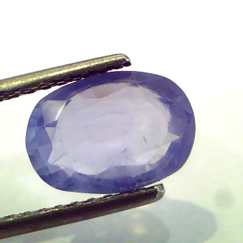 3.15 Ct Unheated Untreated Natural Ceylon Blue Sapphire Neelam