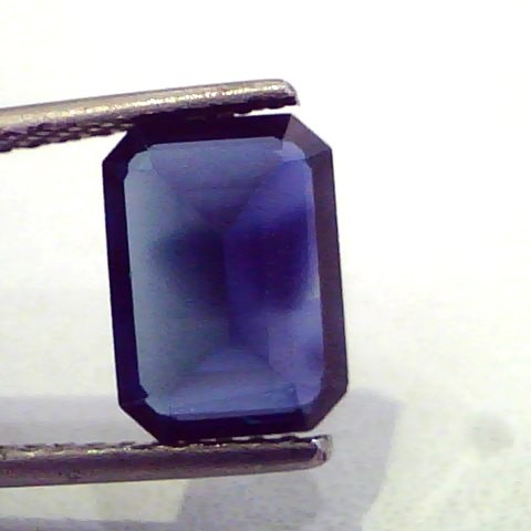 3.44 Ct IGI Certified Unheated Untreated Natural Blue Sapphire AA