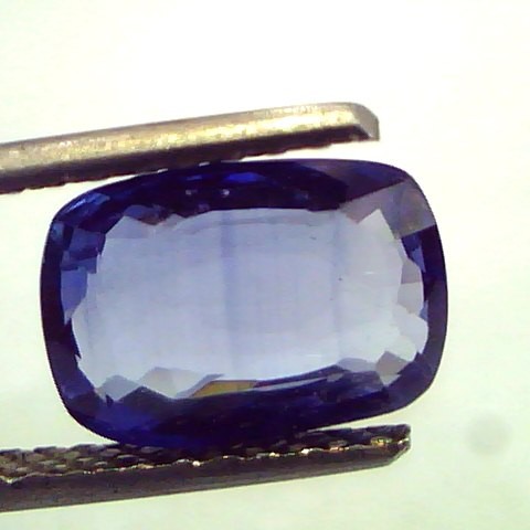 3.57 Ct Untreated Natural Ceylon Blue Sapphire/Neelam Gemstone AA