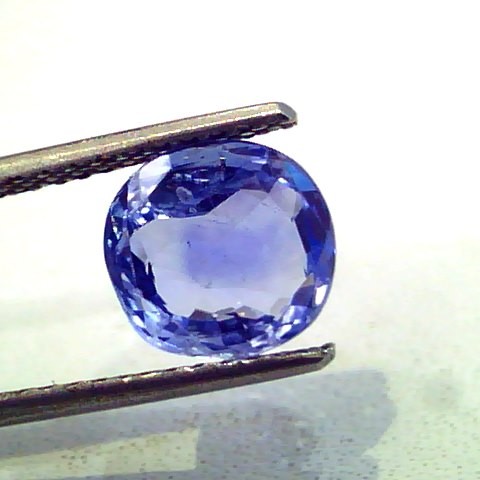 3.59 Ct Unheated Untreated Natural Ceylon Blue Sapphire Neelam