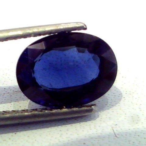 3.63 Ct Unheated Untreated Natural Kashmir Colour Blue Sapphire