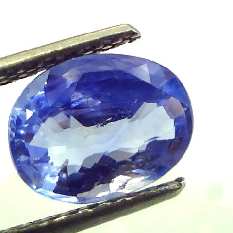 3.63 Ct Unheated Untreated Natural Ceylon Blue Sapphire Neelam Gems