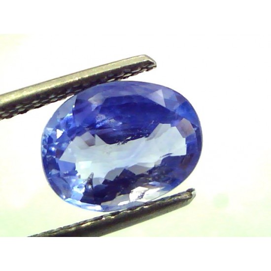 3.63 Ct Unheated Untreated Natural Ceylon Blue Sapphire Neelam Gems