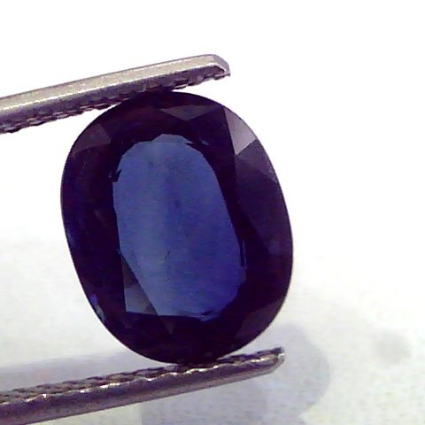 3.81 Ct Unheated Untreated Natural Kashmir Colour Blue Sapphire