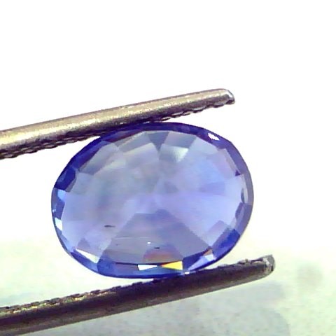 3.93 Ct Unheated Untreated Natural Ceylon Blue Sapphire Neelam Gem