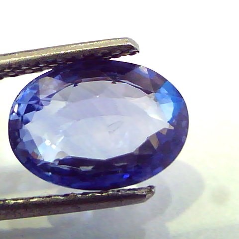 4.03 Ct IGI Certified Unheated Untreated Natural Ceylon Blue Sapphire