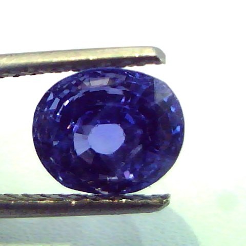 4.04 Ct Untreated Natural Ceylon Blue Sapphire/Neelam Gemstone