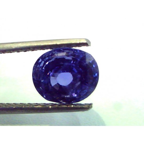 4.04 Ct Untreated Natural Ceylon Blue Sapphire/Neelam Gemstone