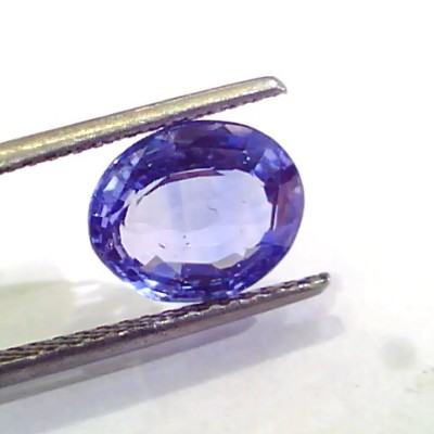 4.09 Ct Unheated Untreated Natural Ceylon Blue Sapphire Neelam