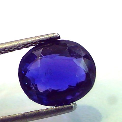4.07 Ct Royal Blue Unheated Natural KASHMIR Blue Sapphire **RARE IGI Certified AAAAA**