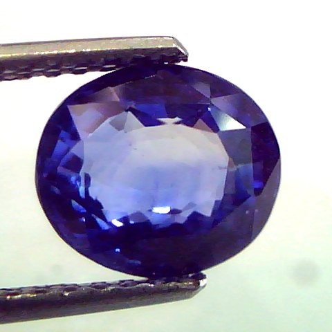 4.09 Ct Top Colour IGI Certified Natural Ceylon Blue Sapphire AA