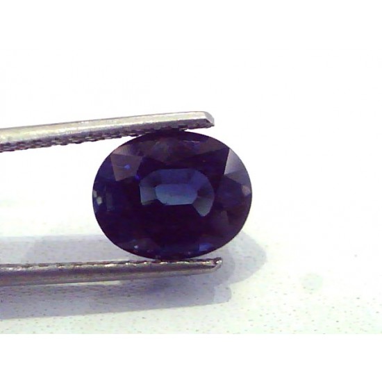 4.13 Ct Unheated Untreated Natural Royal Deep Blue Colour Sapphire