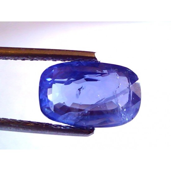 4.16 Ct Unheated Untreated Natural Ceylon Blue Sapphire Gemstone