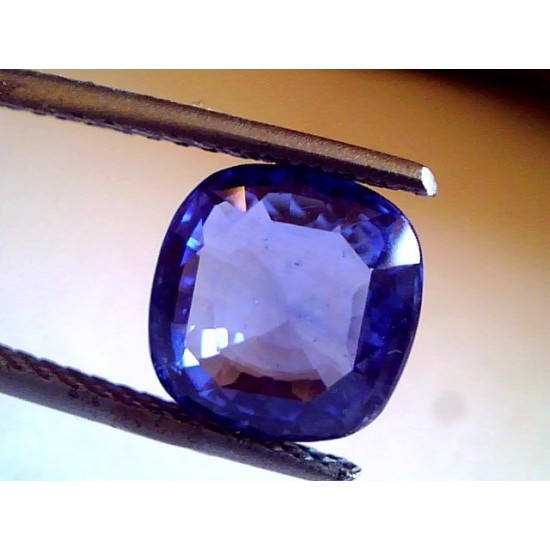 4.19 Ct Untreated Natural Ceylon Blue sapphire Premium Colour