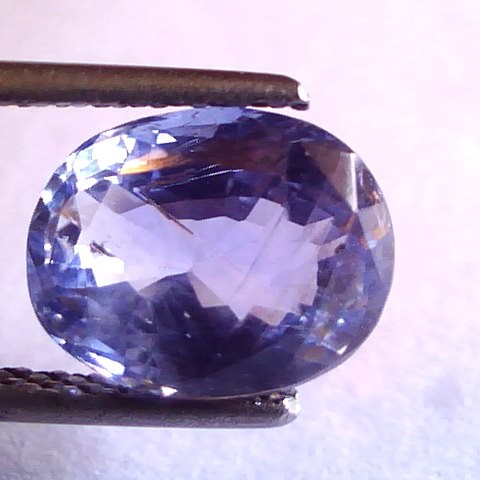 4.22 Ct Unheated Untreated Natural Ceylon Blue Sapphire Gemstone