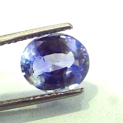 4.33 Ct Unheated Untreated Natural Ceylon Blue Sapphire Neelam
