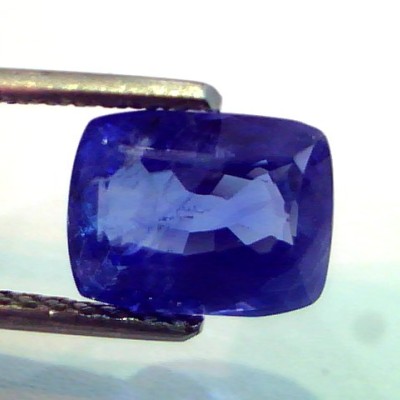 4.34 Ct Unheated Untreated Natural Ceylon Blue sapphire Premium+