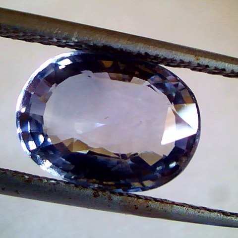 4.30 Ct Unheat Untreat Natural Ceylon Blue Sapphire Neelam Gems