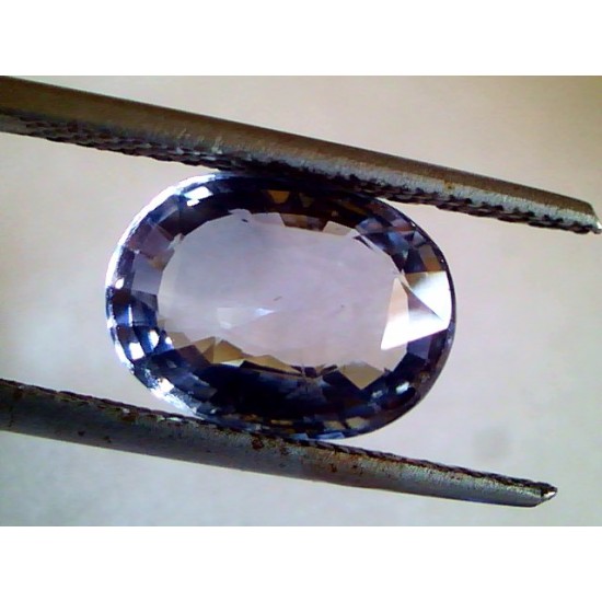 4.30 Ct Unheat Untreat Natural Ceylon Blue Sapphire Neelam Gems